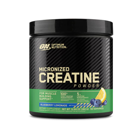 Optimum Nutrition Micronized Creatine Powder - Blueberry Lemonade (360G)