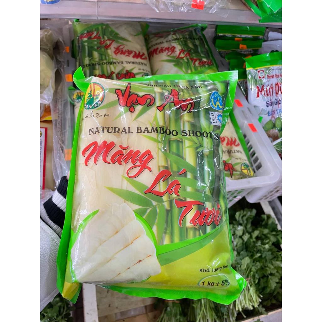 Măng lá tươi Vạn An 1kg/pack/ fresh Bamboo shoot 1kg/pack