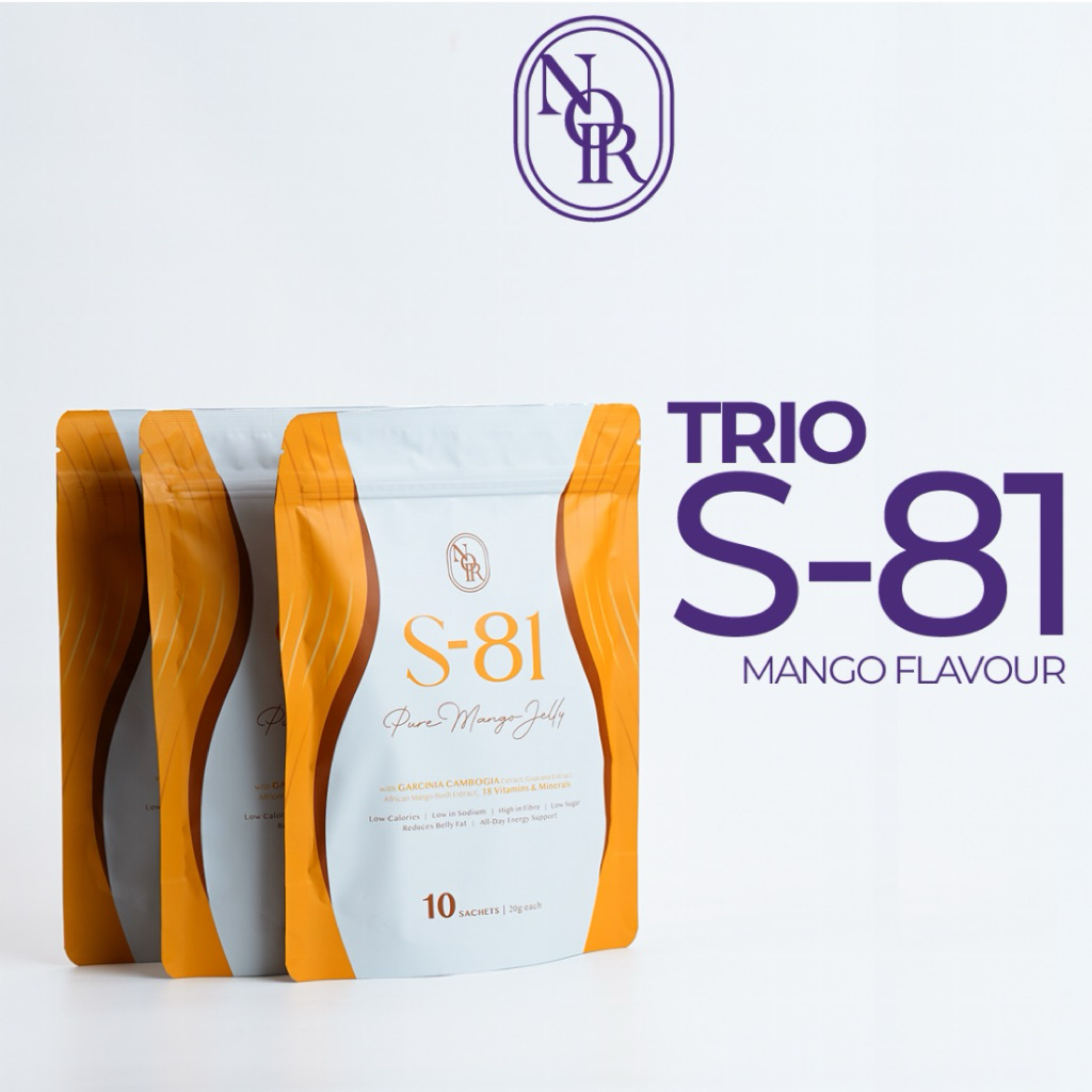 Noir S81 Shape Up Jelly Flavour Laici & Mango Ready-to-eat