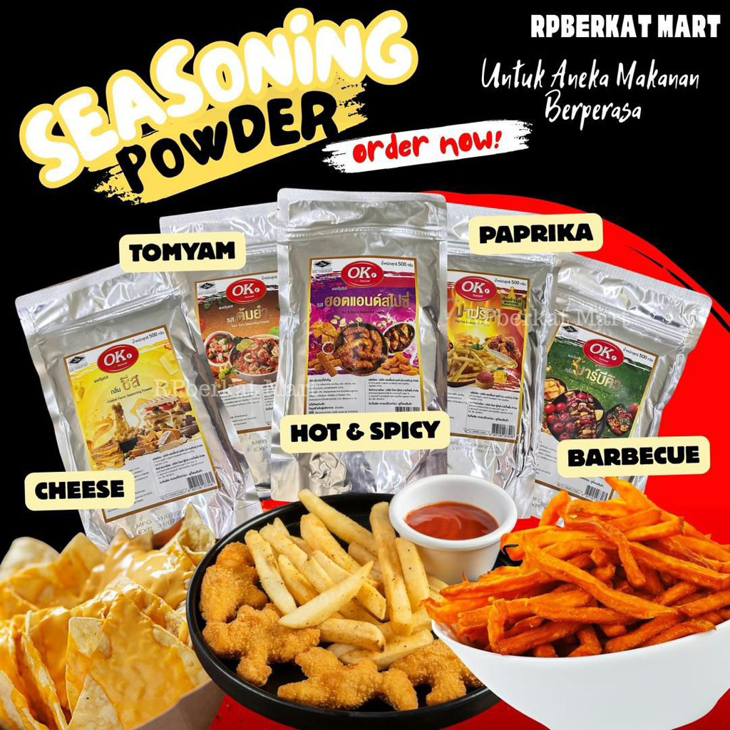 Serbuk OK Brand Seasoning Powder/Serbuk Perisa Makanan 500g