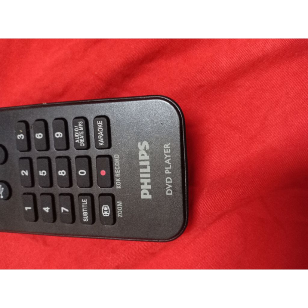 PHILIPS DVD PLAYER REMOTE CONTROL