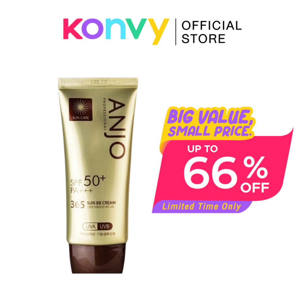 ANJO Professional 365 Sun Cream SPF50+ PA+++ 70g / 365 Sun BB Cream SPF 50+ PA++++ 50g
