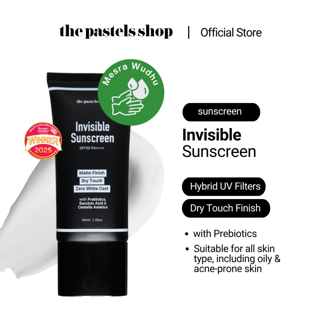 THE PASTELS SHOP Invisible Sunscreen SPF50 PA++++ (40ml)