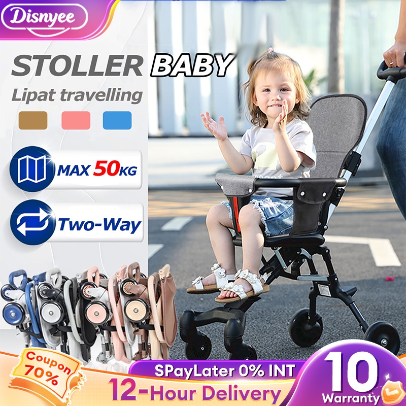 Magic Stroller Baby murah travel Ultra lightweight Foldable stroller kids Soft large Seat Reinforced baby stroller