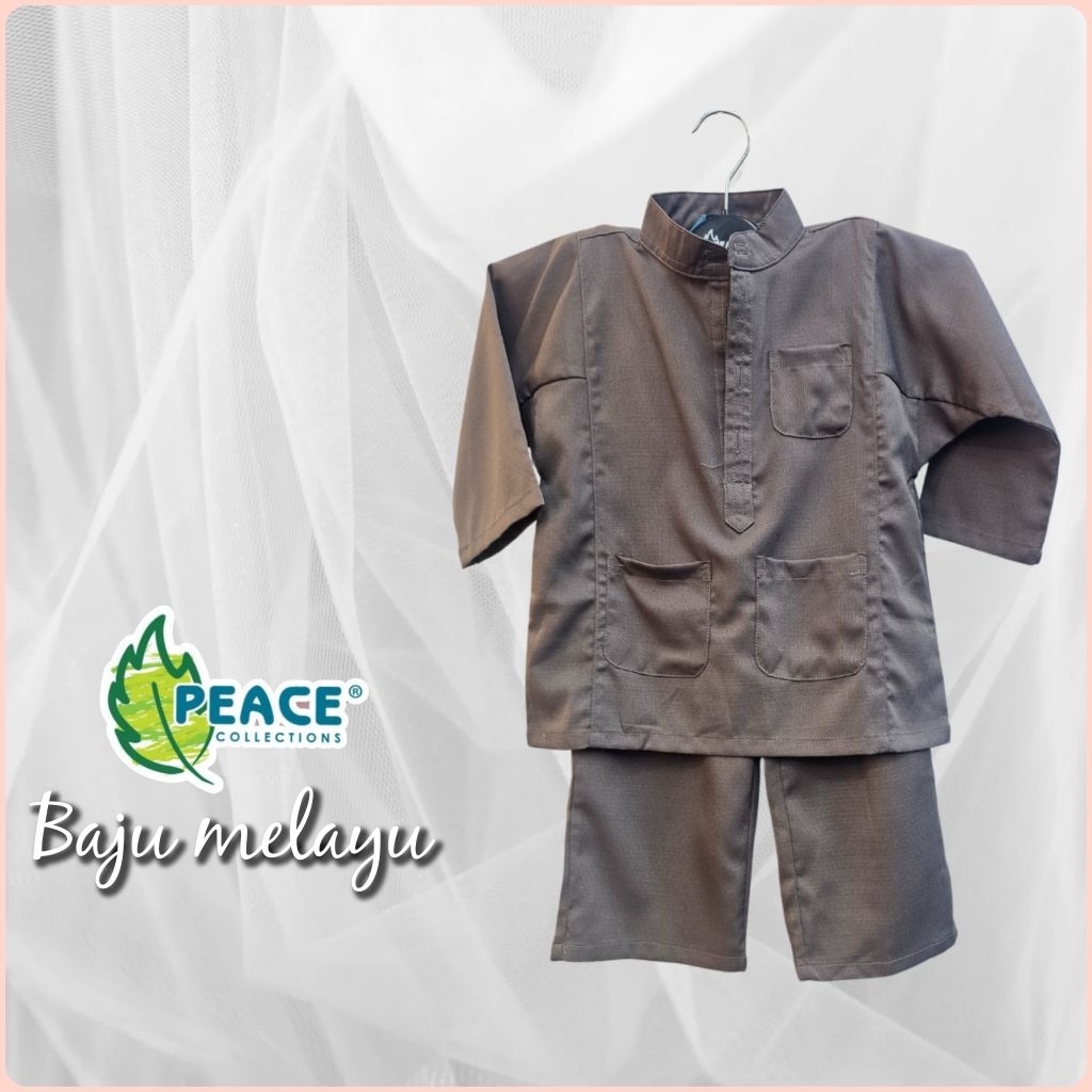 PEACE Baju melayu budak / Kids Baju melayu