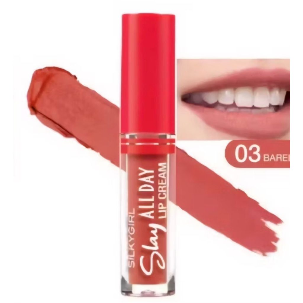 Silkygirl Slay All Day Lip Cream 03 Bare