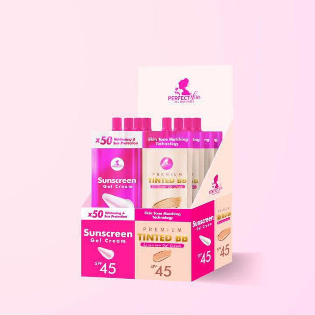perfect skin twin pack sunscreen and tinted bb 60g