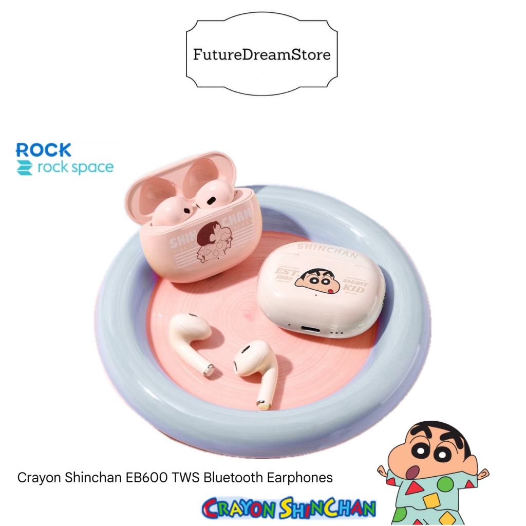 ROCK TWS Bluetooth Wireless Earbuds Crayon ShinChan EB600 Earphones