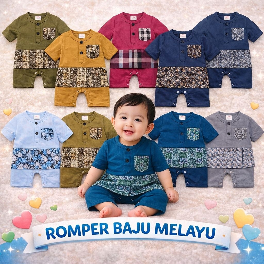 JUMPER BAJU MELAYU BABY BAJU RAYA