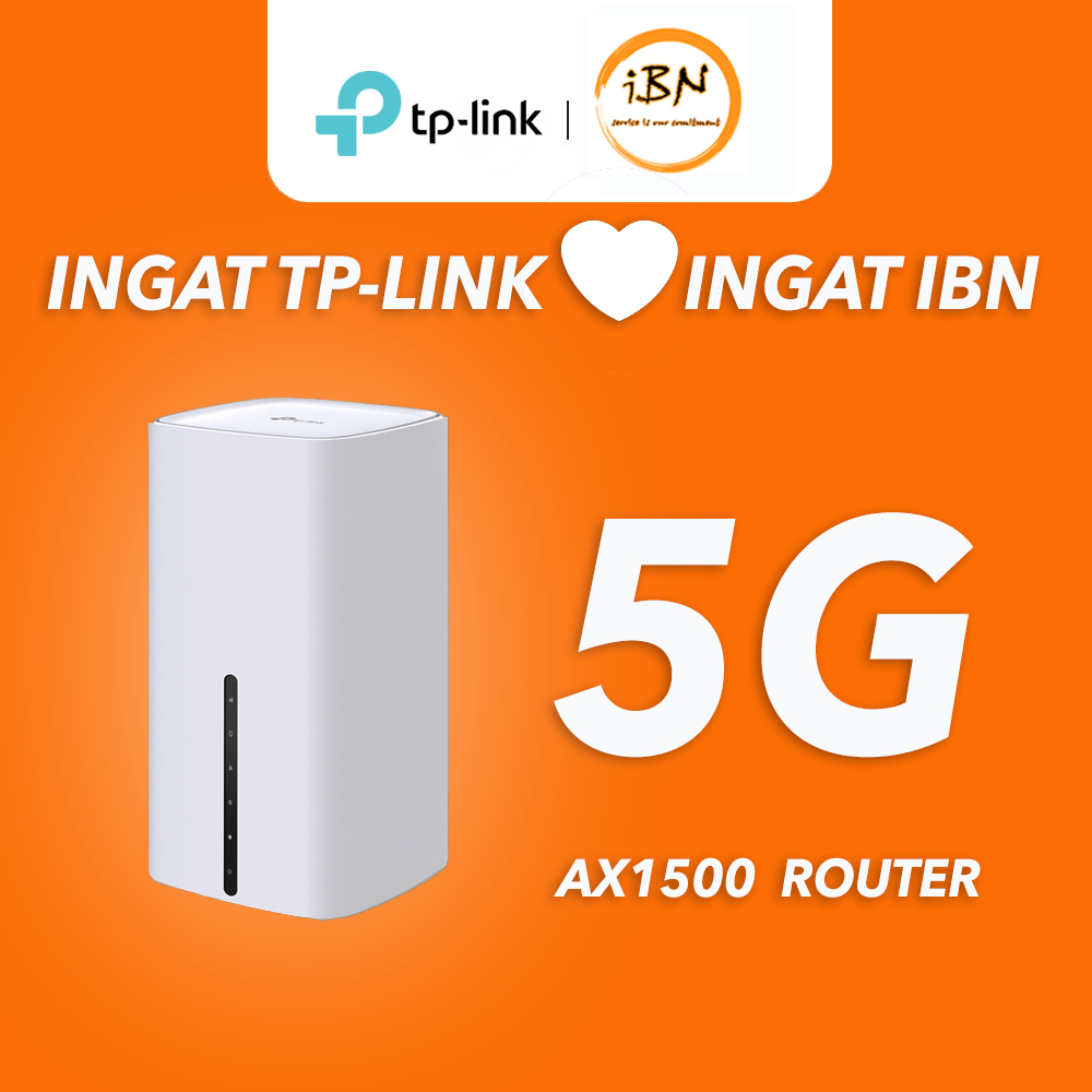 TP-Link Archer NX205 5G/4G Wi-Fi 6 Router – Dual Band AX1500, SIM Plug & Play, Gigabit Ports @ IBN
