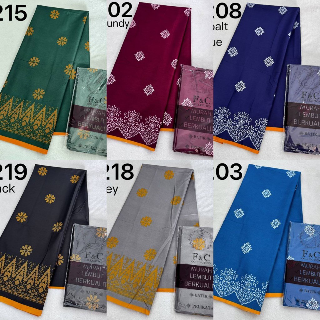 KAIN PASANG/KAIN SARUNG BATIK /KAIN BATIK SIAP JAHIT / KAIN BATIK F&C COLLECTION / KAIN BATIK VIRAL / BAJU RAYA 2023