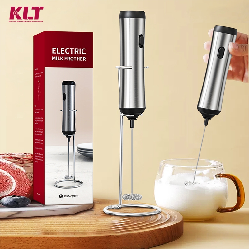 Cliton Stainless Steel Electric Milk Frother / Mesin Pembuih Susu Elektrik – Egg Beater