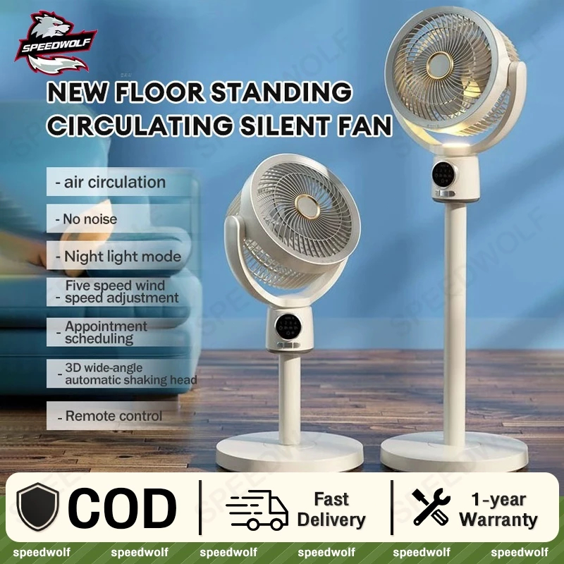 Rotatable Kipas Camping Charging fan Retractable Remote control stand Fan with light Desk Outdoor Portable Kipas USB Fan