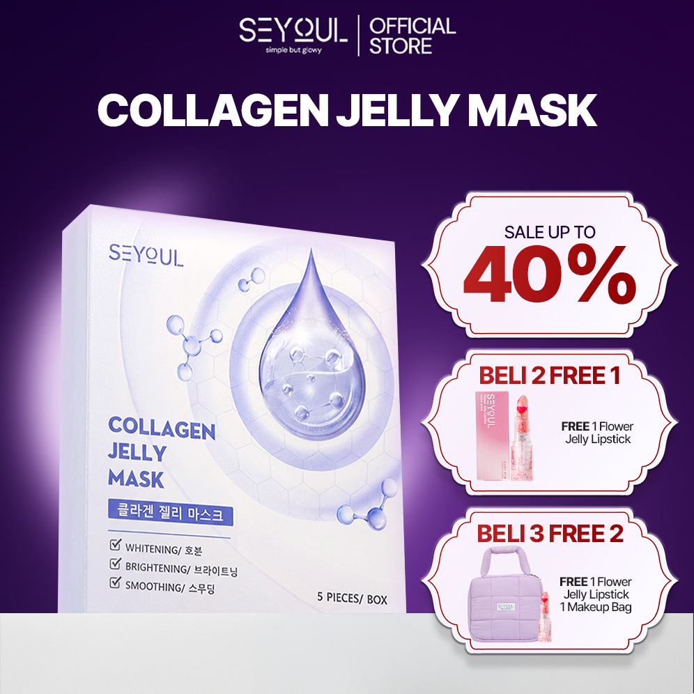 Seyoul Combo 3 Collagen Jelly Mask Original Sleeping Mask Collagen For Whitening And Firm Skin