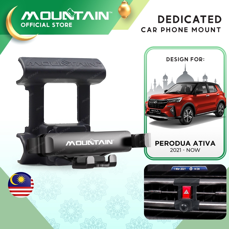 - MOUNTAIN Car Phone Holder Dedicated Mount Accessories Gear Up Raize Aksesori Kereta Assesori