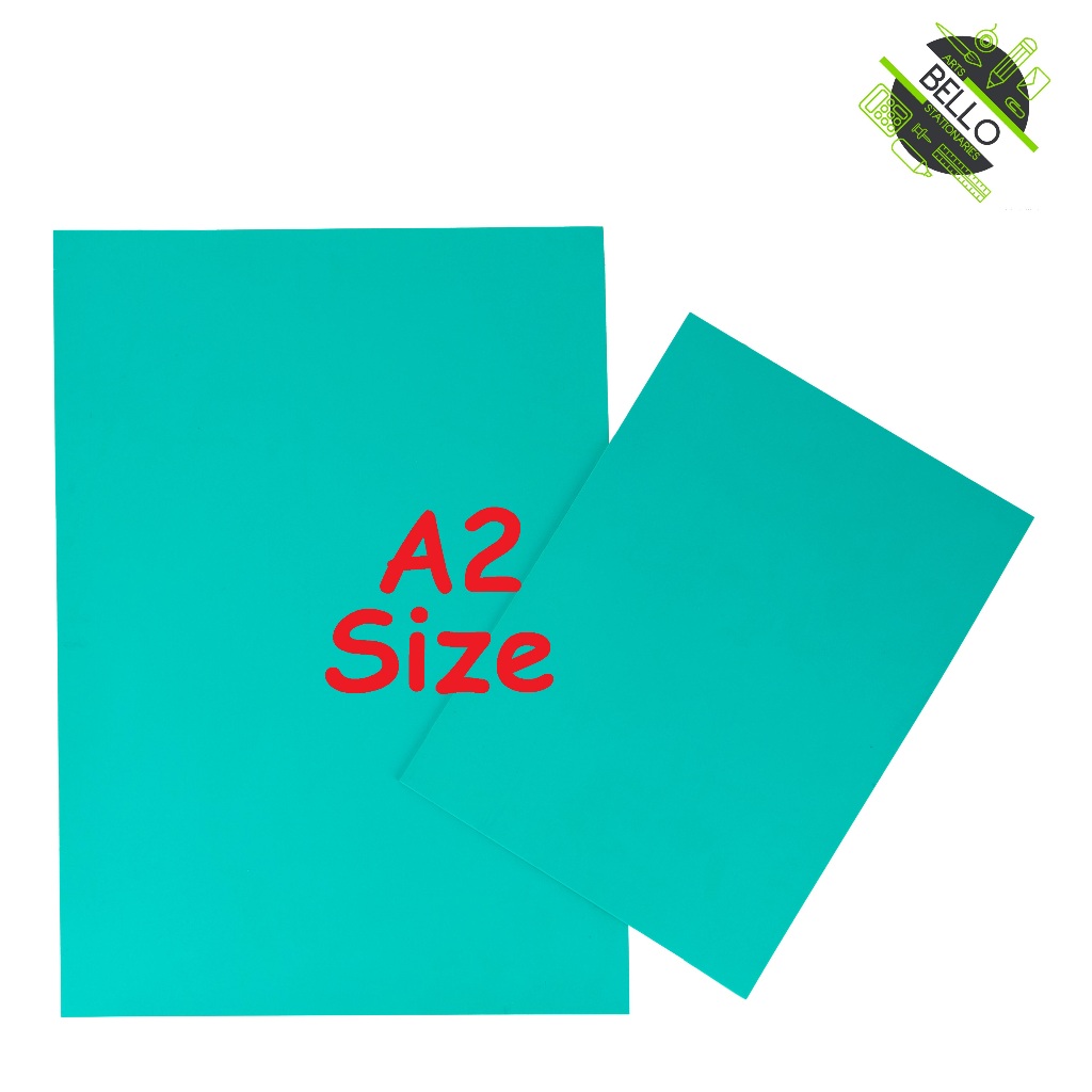 A2 Size Lino Board / Lino Sheet, Thick 3mm (Green Color)