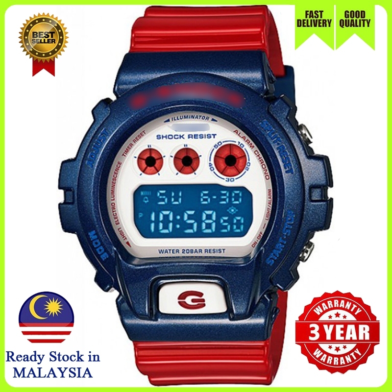LOCAL STOCK G-shock DARK KNIGHT Petak Hitam DW5600/6900 Sport Men Women Watch Jam Tangan Lelaki gshock Watches