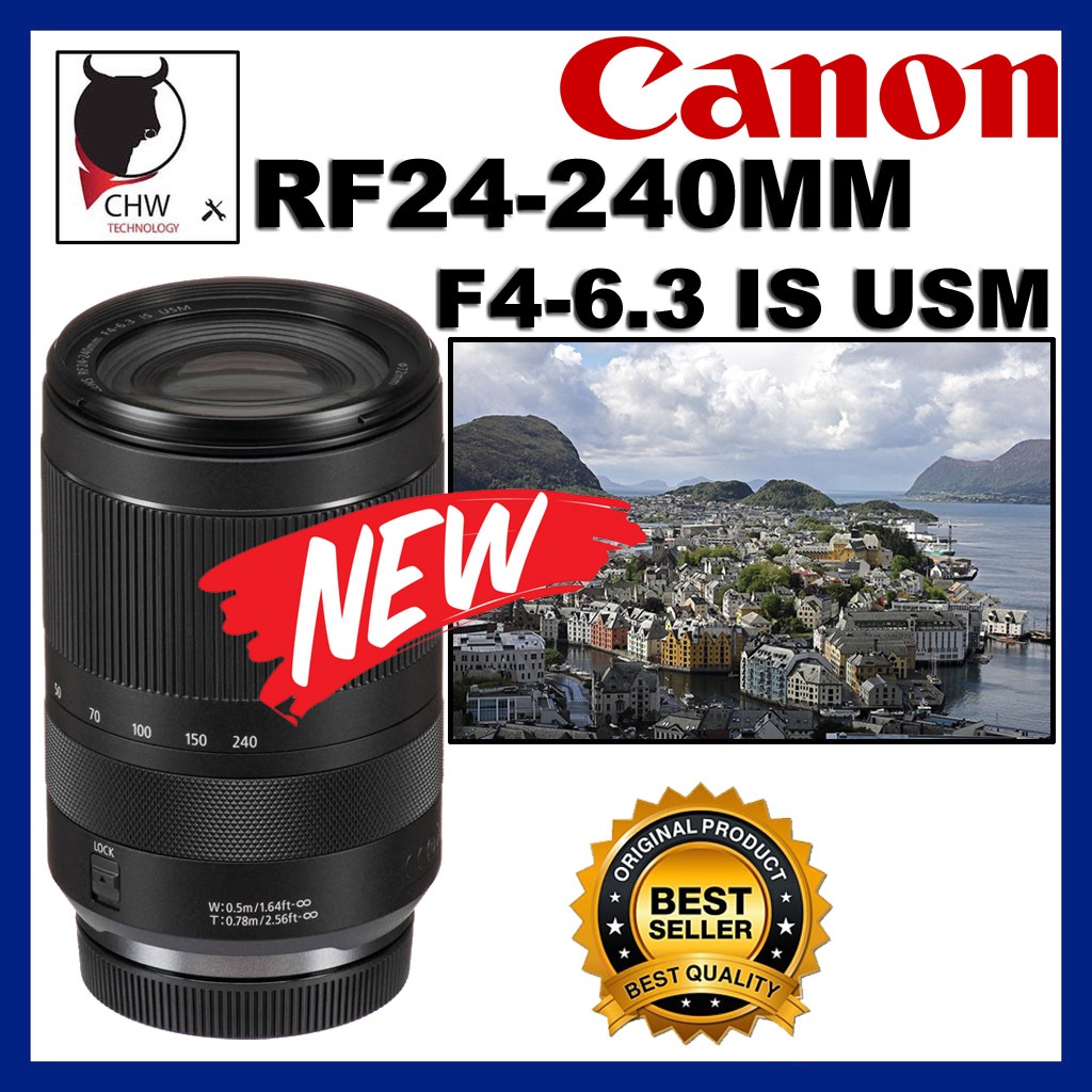 CANON RF24-240MM F4-6.3 IS USM ZOOM LENS