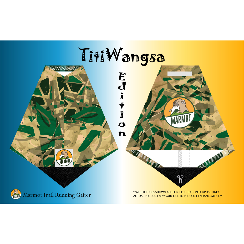 TitiWangsa Edition - Marmot Trail Running Gaiters