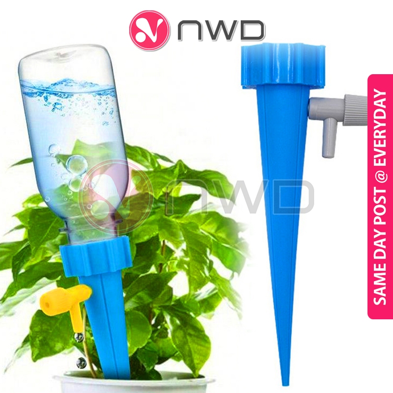 《 / 》 Auto Drip Self Watering Automatic Water Plant Flower Garden Siram Bunga 懒人浇花神器 NWD