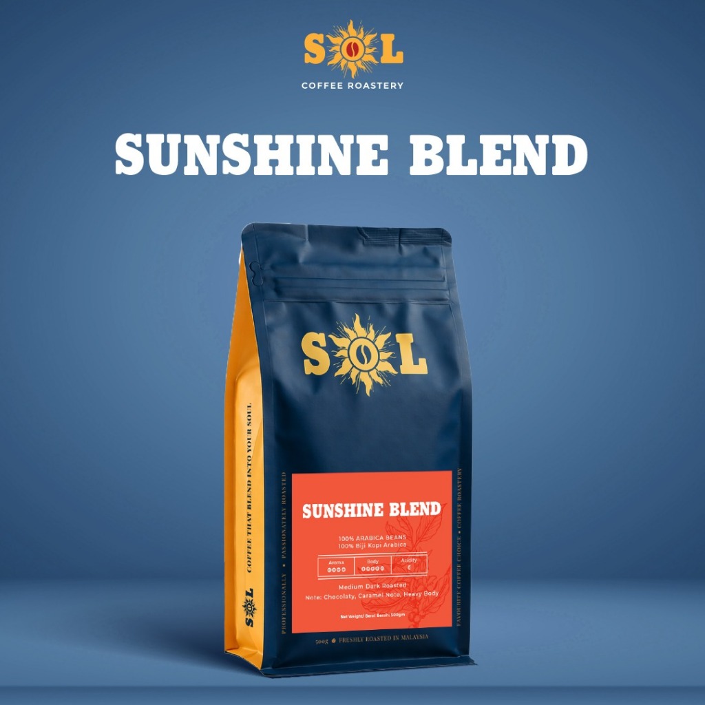 % Arabica Coffee Bean (Sunshine Blend)