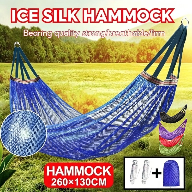 Foldable Hammock Travel Hammock with Storage Bag Hammock Duyan Camping Hiking Outdoor