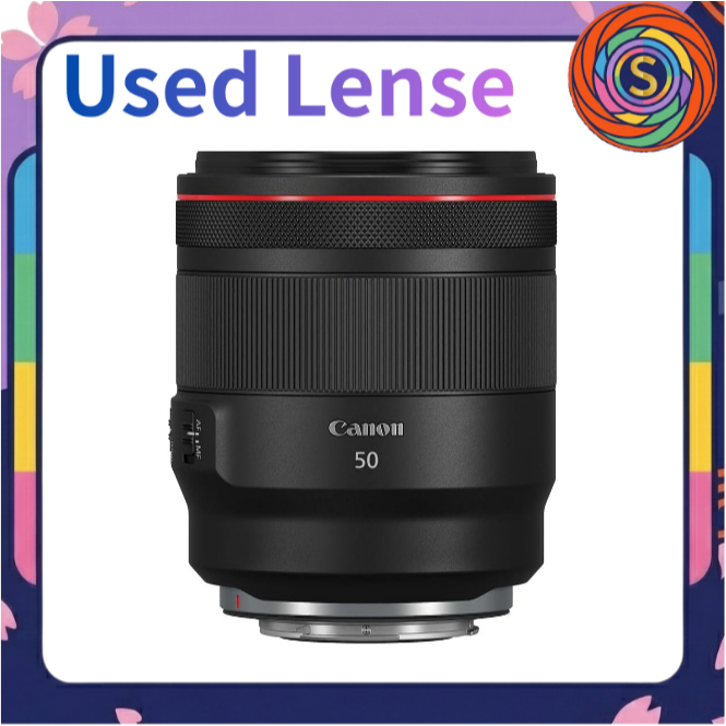 【Secondhand】Canon RF 50mm F1.2 L USM Standard Prime Lens L Series RF Mount Full-Frame Mirrorless used pre-loved