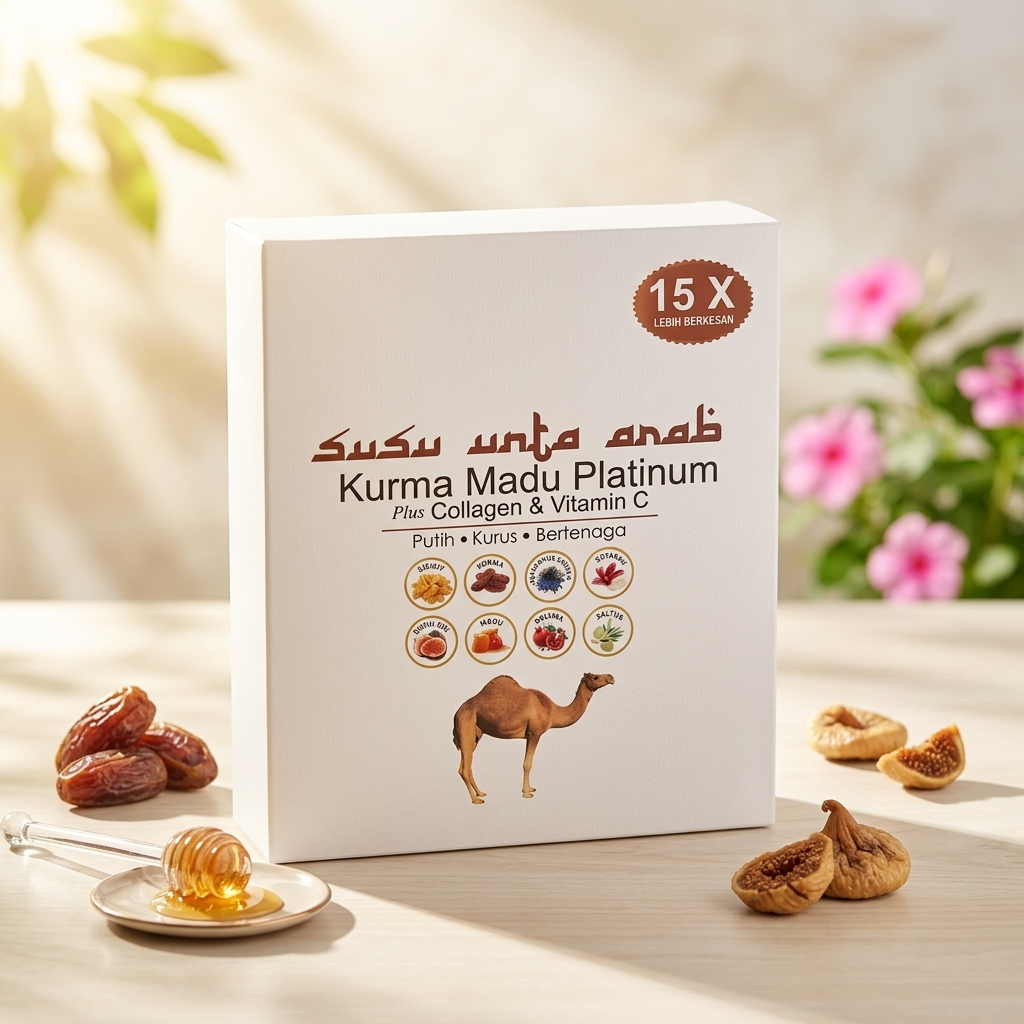 PB Susu Unta Asli 50X Minuman Susu Berkhasiat Untuk Seisi Keluarga