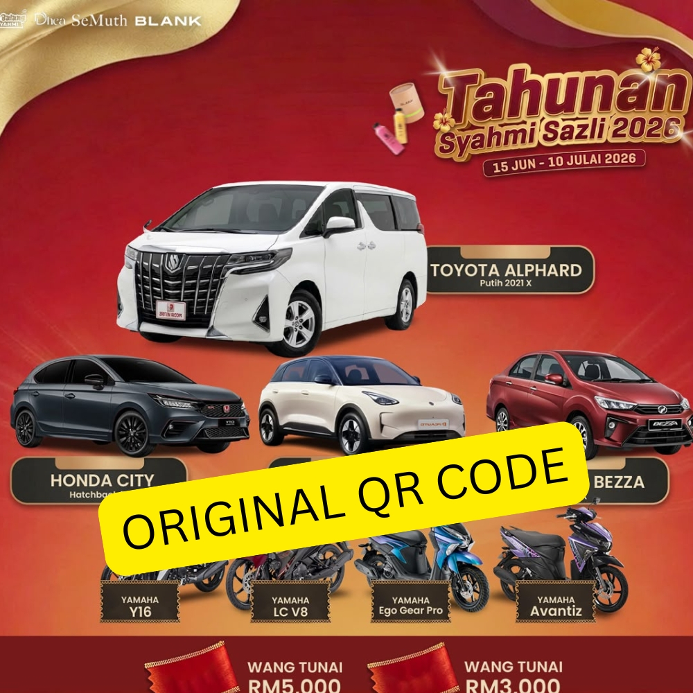 Perfume Kereta Gel - Blank x SyahmiSazli Original BLANK Car Perfume Pewangi Kereta Viral Original