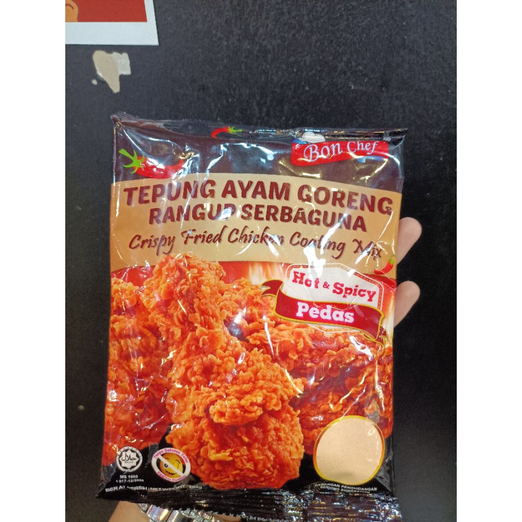 200g Bon Chef Chicken Coating Mix & Hot Spicy