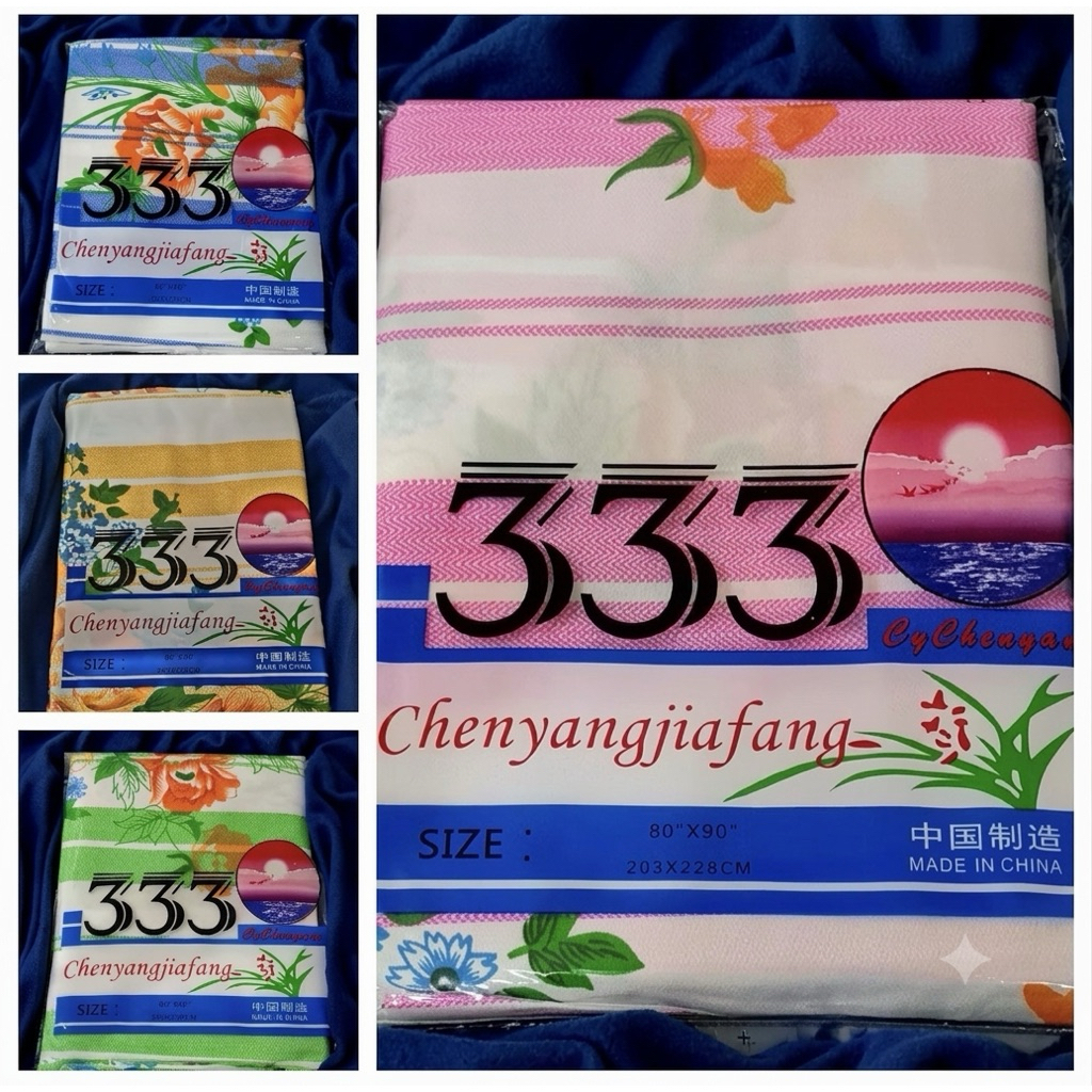Selimut Legent atau selimut 333 atau selimut lambut cotton, Ukuran selimut ini adalah single, Queen,king/dan set Cadar