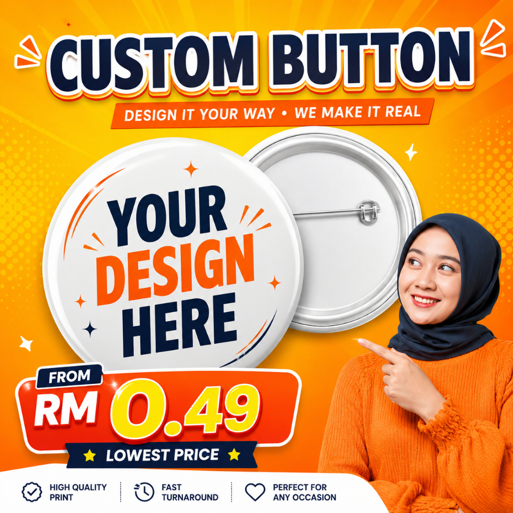 [BEST IN PERAK] Button Badge|Button Badges|Button Badges Custom