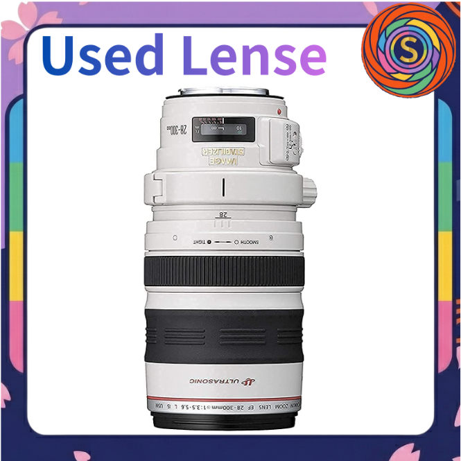 【Secondhand】Canon EF 28-300mm F3.5-5.6L IS USM Zoom Telephoto Lens EF Mount Full Frame used pre-loved