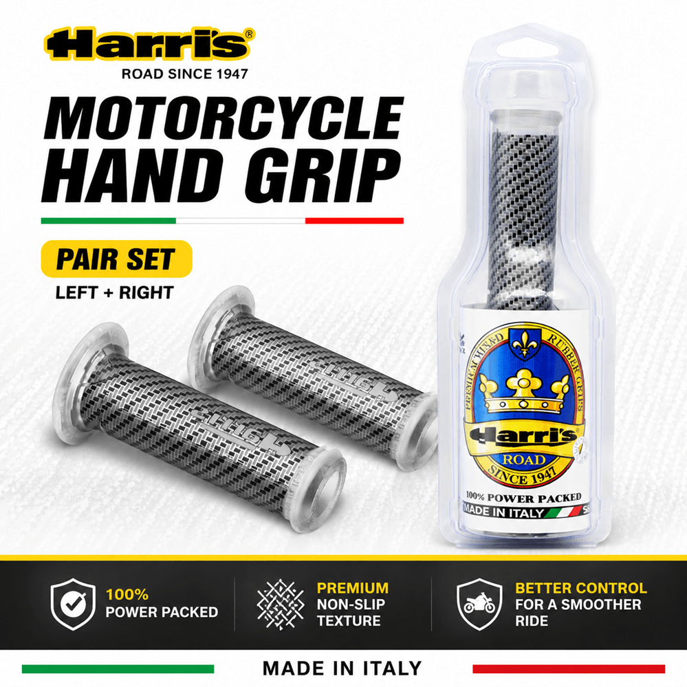 【STOCK】Harris Universal Throttle Grip Rubber Handle for EX5 RXZ FZ150 LC135 Y15 R15 nmax
