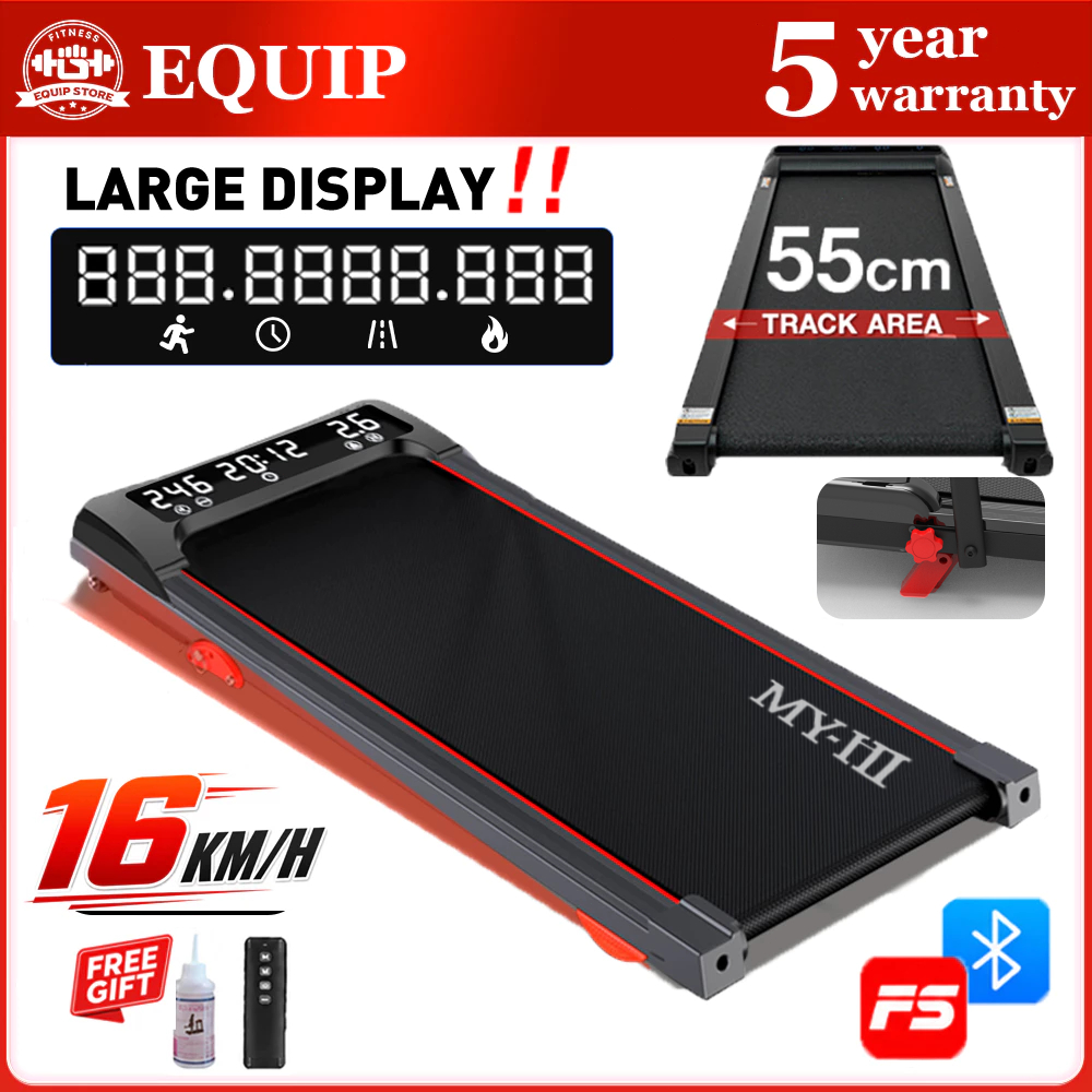 Walking pad Treadmill Adjustable incline Foldable Fitness Smart treadmill Run/Walk Machine Ultra-Thin Home ExerciseMY-HI