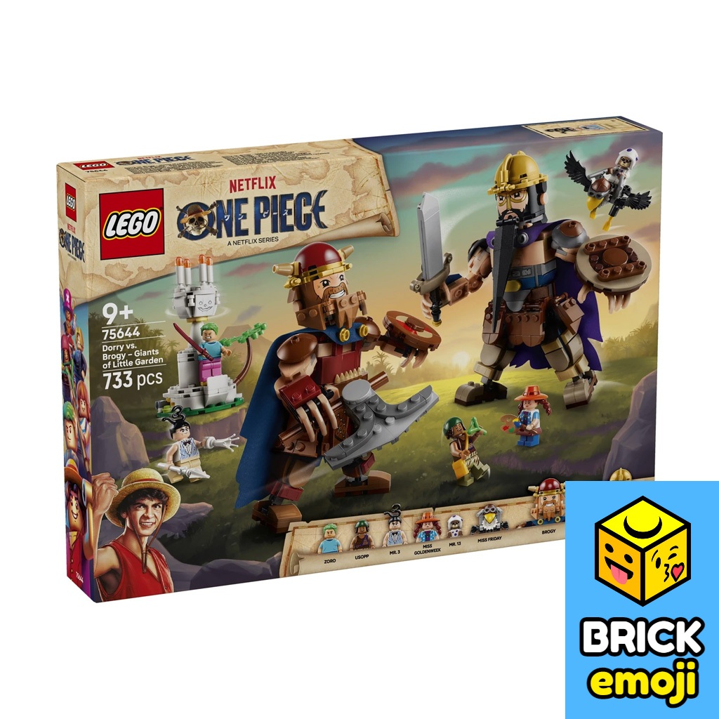 LEGO 75644 One Piece Dorry VS Brogy – Giants of Little Garden