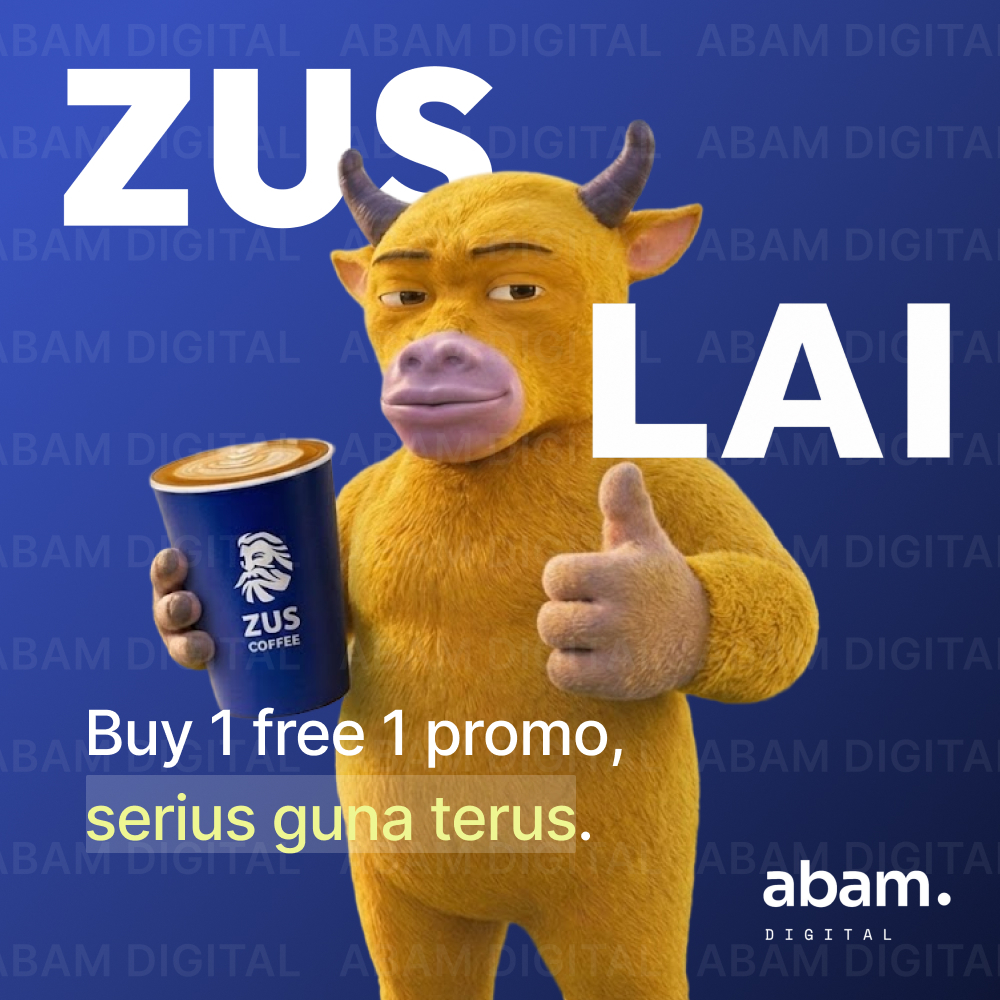 🇲🇾 ZUS Coffee Buy 1 Free 1 Voucher Malaysia