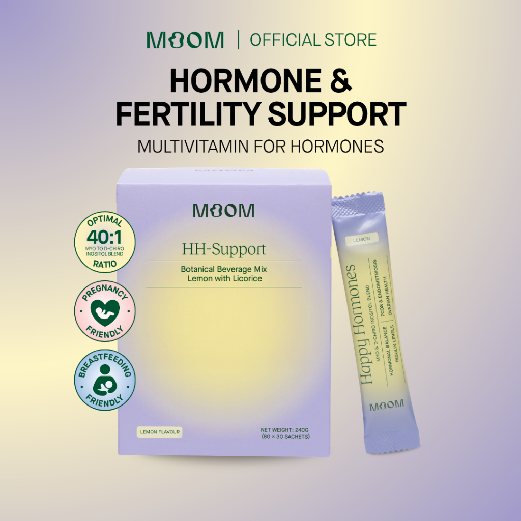 Moom Health™ Happy Hormones, HH-Support | Hormone Balance & Fertility Support for PCOS & Endo (30s)