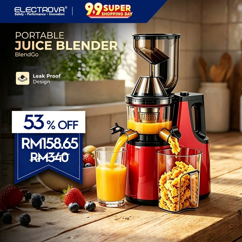 Electrova Portable Juice Blender Blend GO Mesin Jus