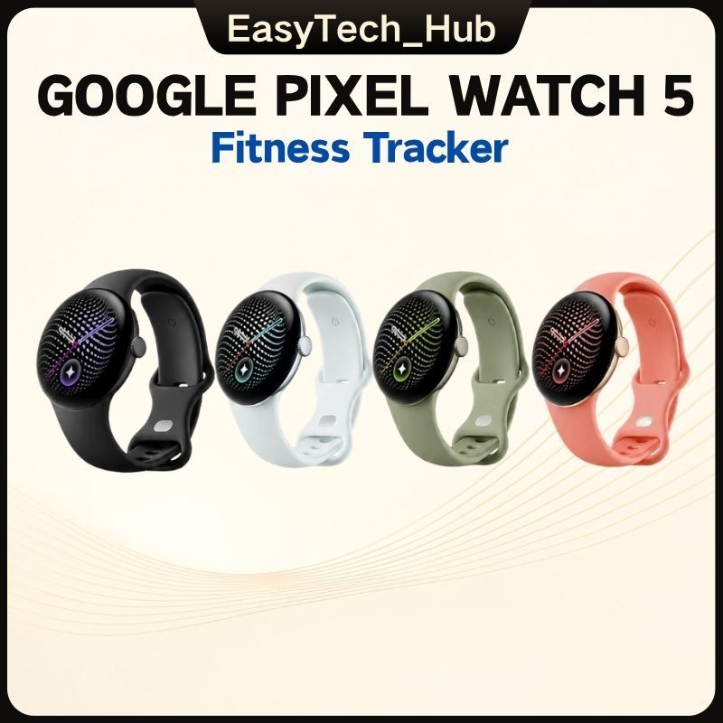 Google Pixel Watch 5 Android Smartwatch Wi-Fi Gemini Intelligence domed display comprehensive health & fitness tracking