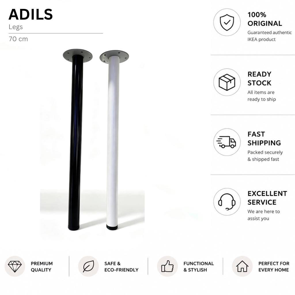 ADILS Legs [ Suitable for all IKEA Table ]