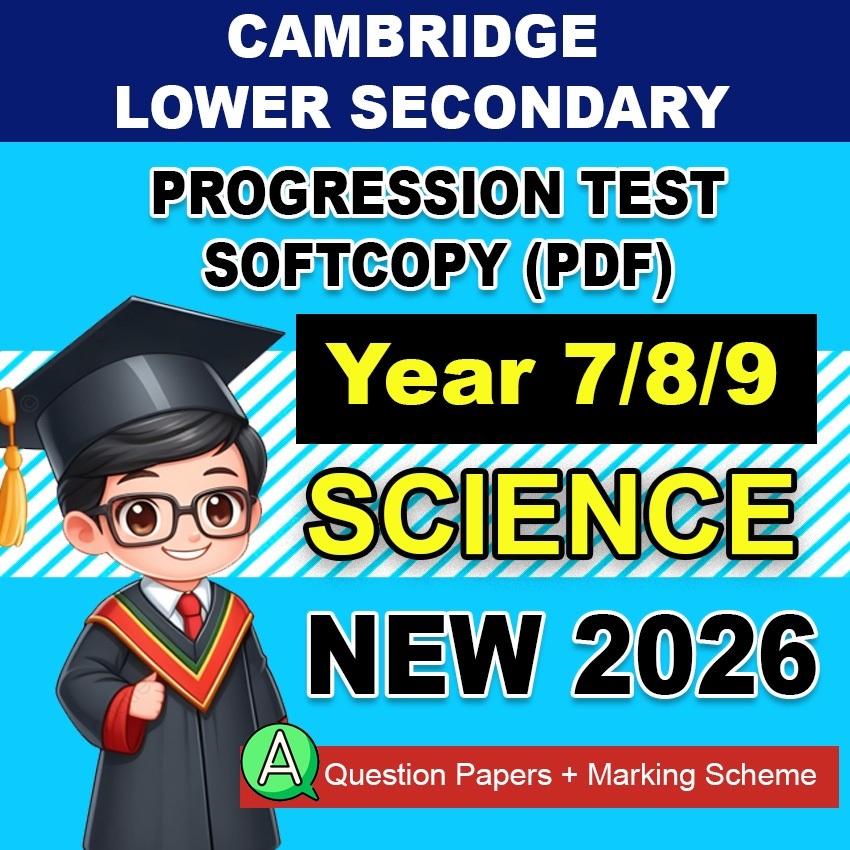 [eBook] PTS Cambridge Science Progression Test P1 & P2 (PDF) | Email Delivery