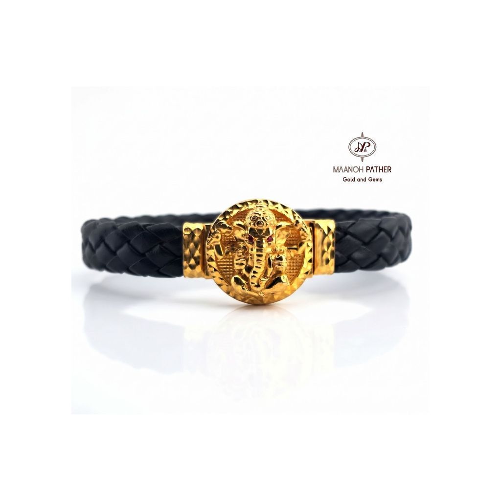 9.01GM-916 GOLD VINAYAGR BRACELET-916 VINAYAGR BRACELET-916-916 VINAYAGR RANTAI TANGAN-916 RANTAI TANGAN-MAANOH PATHER