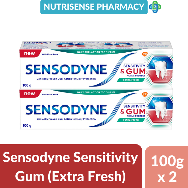 Sensodyne Sensitivity & Gum Extra Fresh 100gx2