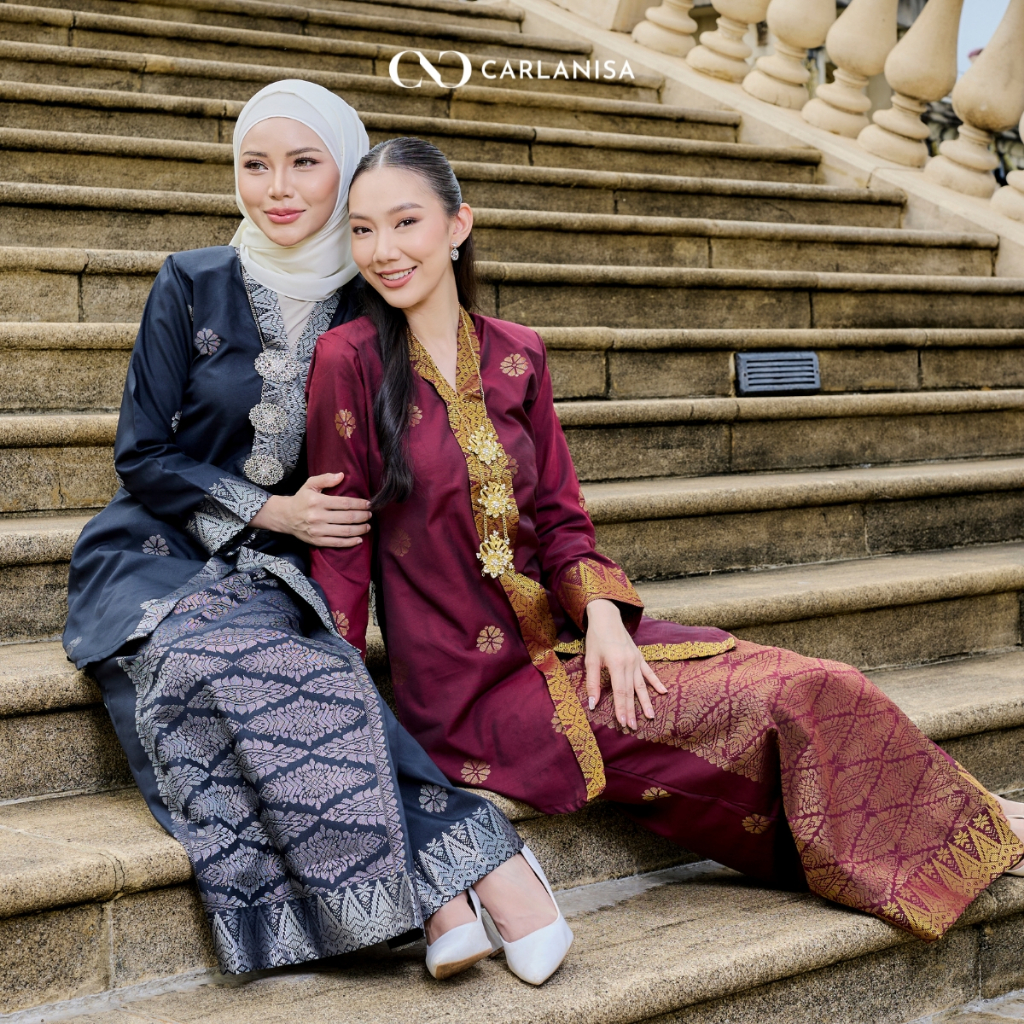 CARLANISA Seroja Baju Kebaya Moden Sonkget Hot Selling Sale New Collection Ready Stok Baju Raya 2026