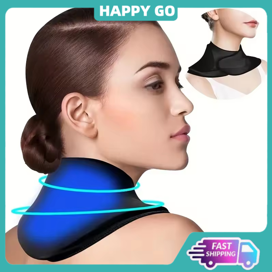 【??24h】Neck Ice Pack Wrap Gel Reusable Ice Pack for Neck Pain Relief Hot Cold Compress Therapy for Neck Injuries