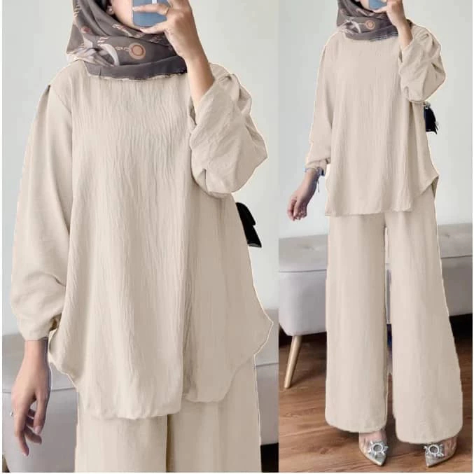 BAJU KURUNG NEW LOSS CUTTING AIRFLOW ELASTIK 004