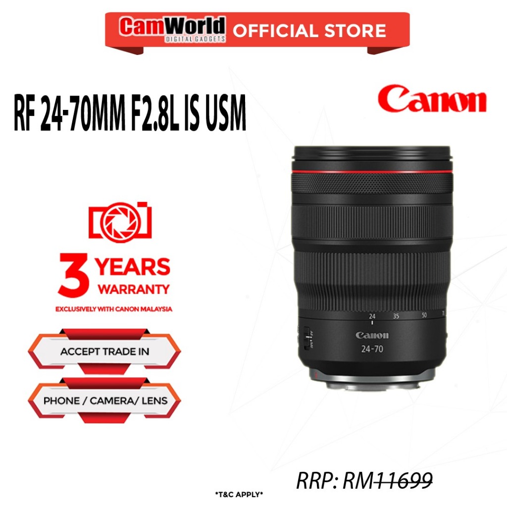 CANON RF 24-70mm F2.8L IS USM CANON MALAYSIA
