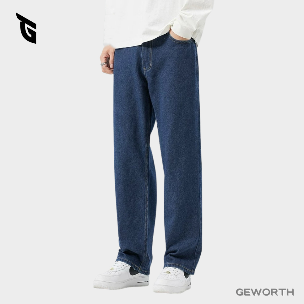 GEWORTH Seluar Jeans Denim Lelaki Potongan Slim-Fit | Men’s Slim-Fit Denim Jeans