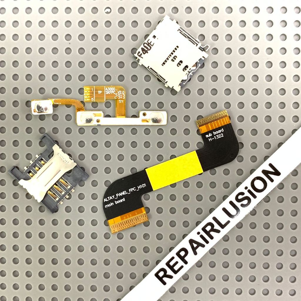 LENOVO A3000 POWER VOLUME LCD FLEX SIM SOCKET READER Repair Spare Part Replacement